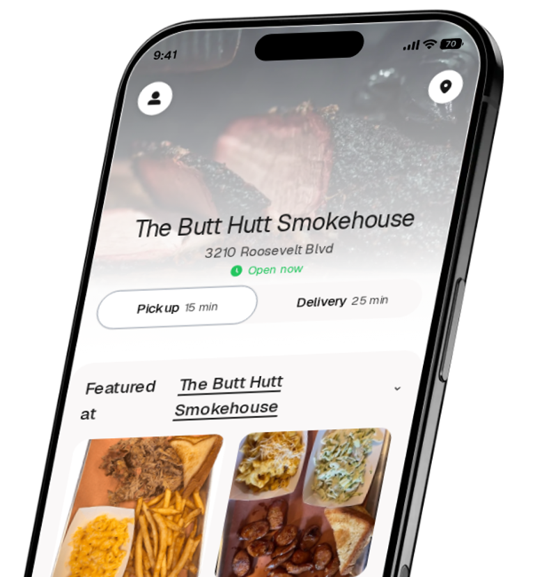 The Butt Hutt Smokehouse app preview